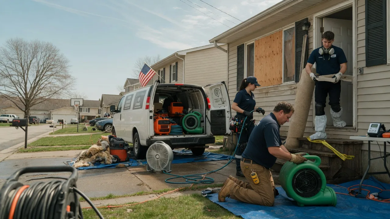 Water Damage Restoration in Cleveland, AR near me